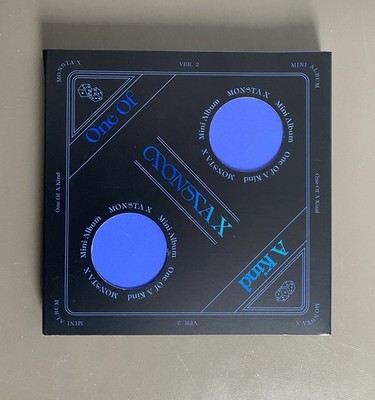 Monsta x One of a Kind Album Version 2 with the Jooheon Poster NO PHOTOCARDS 