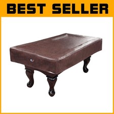Leatherette Billiard Table Cover - Waterproof - 7'/8'/9'