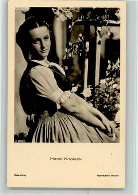 10509378 - Hansi Knoteck a 2850-2 Ross Verlag film actor