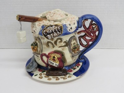 Blue Sky Clay Works The Coffee Bean Candle House by Heather