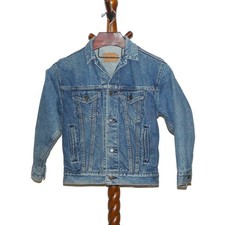Vintage Levi's Denim Trucker Jacket Youth size Medium