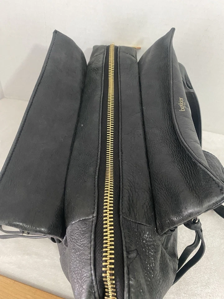 Botkier Leather Hobo Shoulder Bag Purse Black Medium - Image 4 of 4