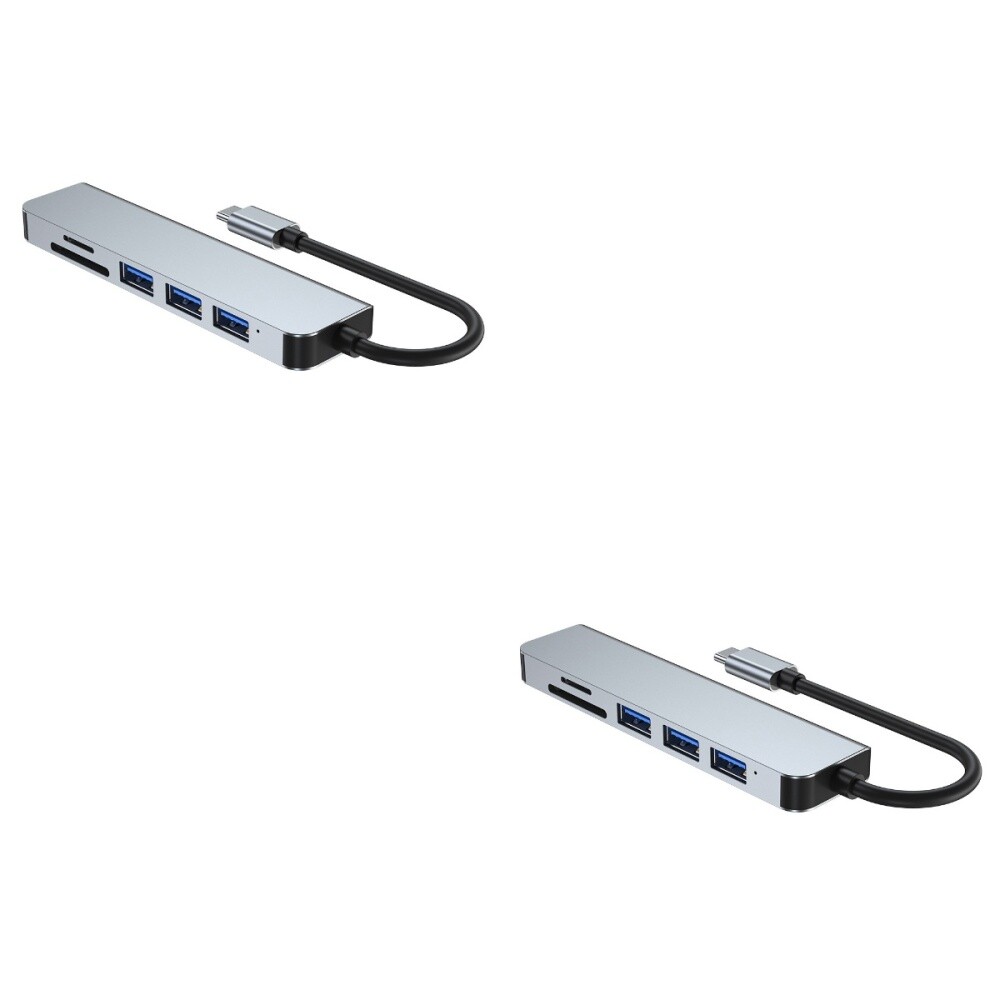 USB 3.0 Hub for Laptop with Charging Ports - Multi-Port Adapter & Data Splitter  