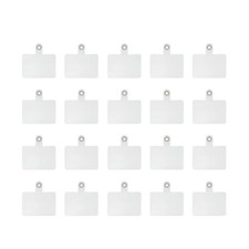 20Pcs Transparent Phone Lanyard Tab, Phone Tether Tab, Crossbody Phone Strap ...