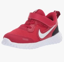 Nike Revolution 5 TDV Baby Toddler Child Tennis Shoes BQ5673 600 Red Size 3C