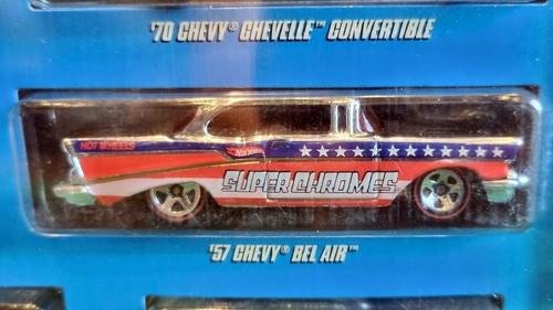 VERY RARE Hot Wheels Super Chromes 10 car set tin - Morris Mini Cooper - NEW - Picture 11 of 15