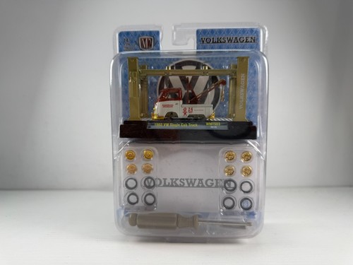 M2 Machines 1960 VW Volkswagen Single Cab Tow Truck Auto Lift Chase Kit /750