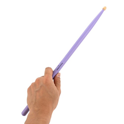 1Pair 5A Purple Maple Wood Drumstick Anti Slip Drum Stick for Musical Instrument - Picture 9 of 12