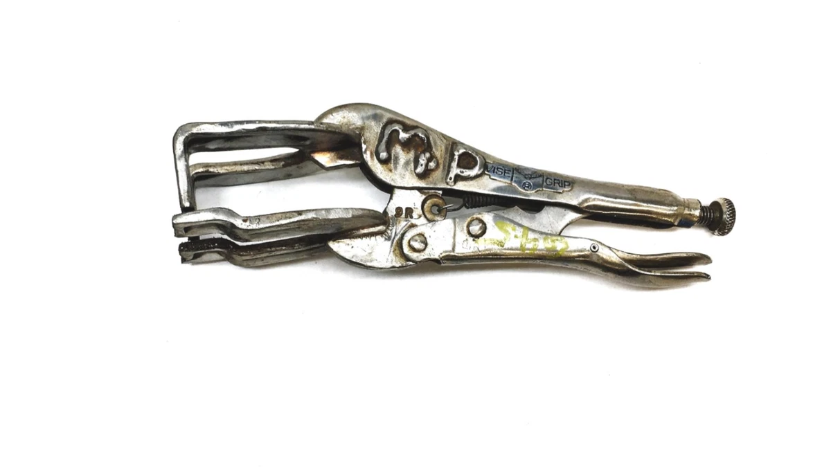 Vise grip locking welding clamp deals