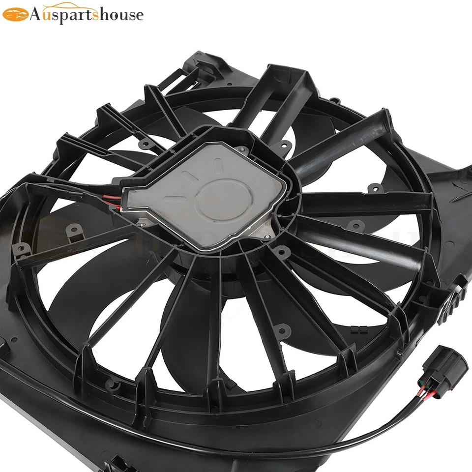 Conjunto de ventilador de radiador para JAGUAR XF 10-19 2010-2015 JAGUAR XJR575 XJR XFR XF Foto 4 de 4