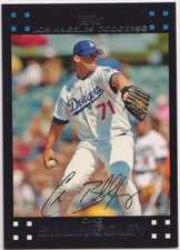 2007 Topps #540 Chad Billingsley Los Angeles Dodgers