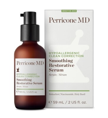 Perricone MD Hypoallergenic Clean Correction Smoothing Restorative Serum 2 oz