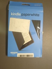 Kindle Paperwhite Leather Cover 11th Generation - Black