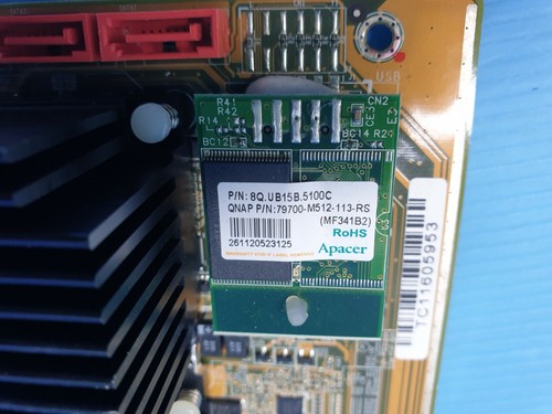 QNAP TS-459 PRO II V2.1 QA43 20006-A01049-YS-RS MAINBOARD - Picture 3 of 5