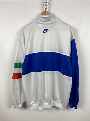 Men's 1996/97 Vintage Nike Team Italy Track Top Jacket Size XL | eBay
