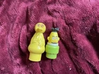 Vintage ~ Fisher Price Little People ~ Sesame Street ~Mattel ~ Bert and Big Bird