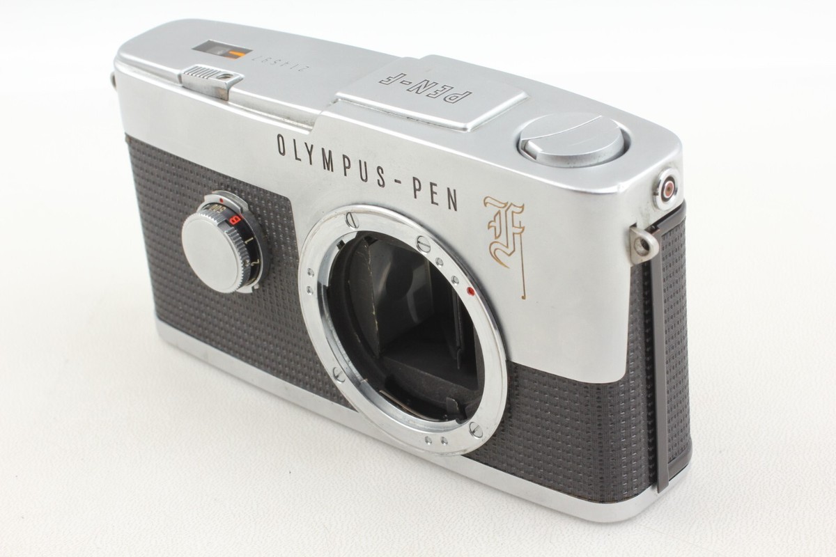 EXC+5】 Olympus PEN-F Half Frame Film Camera w F.Zuiko 38mm EXC+5】 Olympus PEN-F Half Frame Film Camera w F.Zuiko 38mm