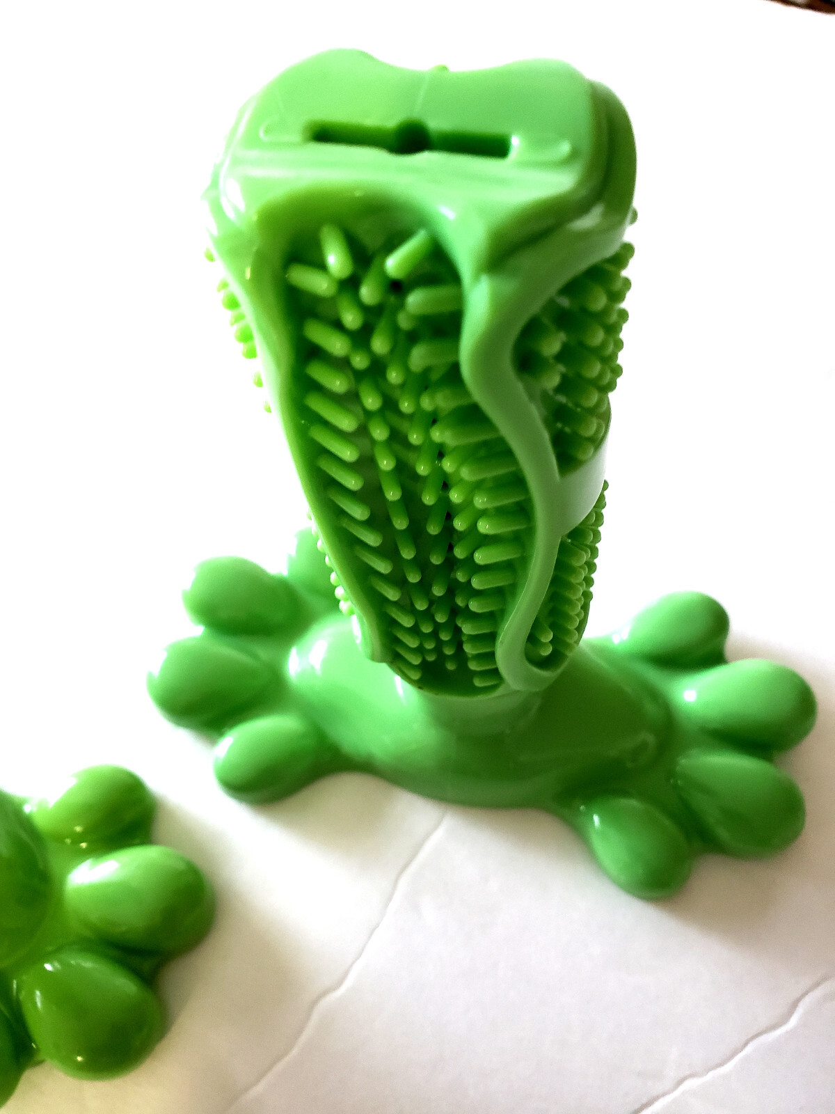 3X Three Pack Dog Toy Teeth Cleaning Rubber Bone eBay