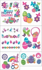 Easter Party Temporary Tattoos - 135 Tattoos
