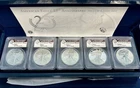 American Silver Eagle 25th Anniversary Set PCGS MS70 PR70 Mercanti ✪COINGIANTS✪