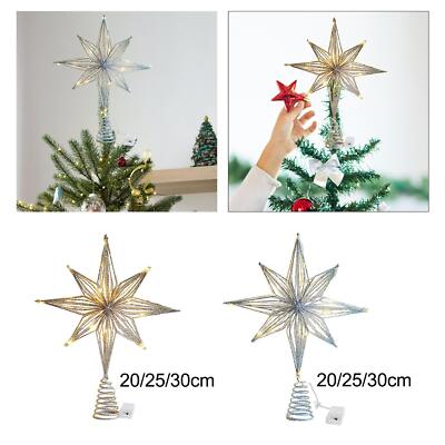 Christbaumspitze Christbaumspitze Glitzer Stern Baumkrone Heiligtum Stern Baum