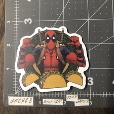 Deadpool Adult Humor Sticker For Skateboard Phone Guitar Ect Mat123