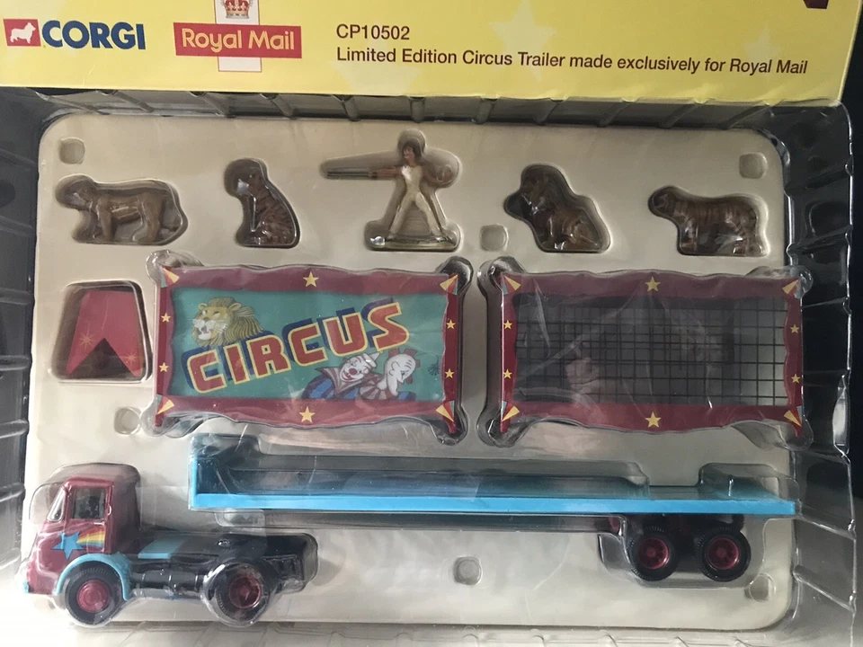 Corgi; Limited Edition Royal Mail; Circus Trailer; Exclusively Royal Mail; OVP - Bild 2 von 4