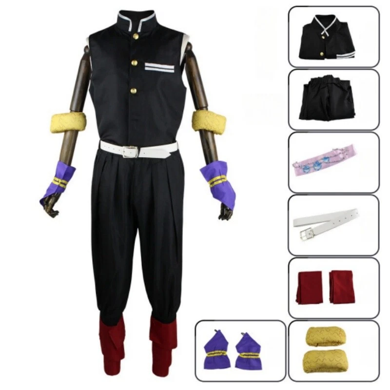 Uzui Tengen Demon Slayer Suma Hinatsuru Makio Juegos con disfraces Anime Disfraces de Halloween Foto 2 de 4
