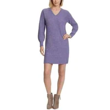 Jessica Simpson Women's Sweater Dress Size Large Mystical Heather