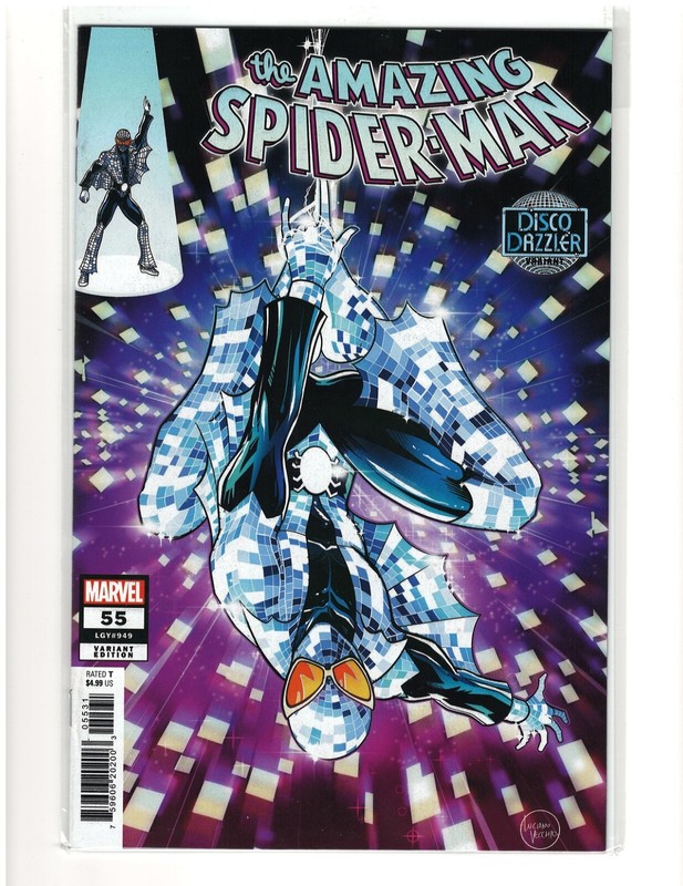Amazing Spiderman Volume 6 #55 Disco Dazzler variant 9.6