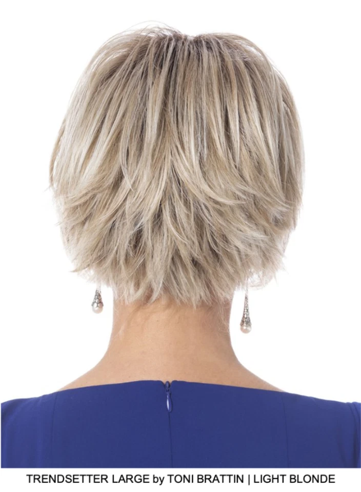 Trendsetter大号高频合成假发(基本帽) — 第 4/4 张图片