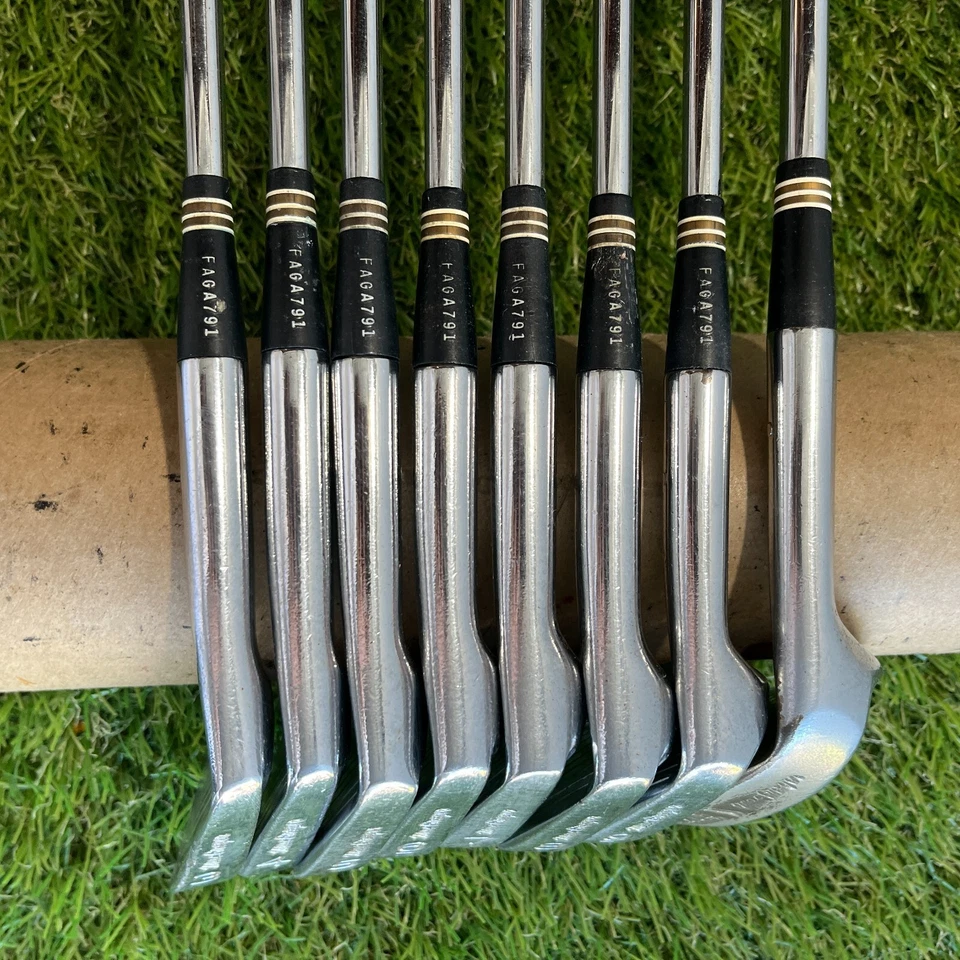 Juego de cuchillas de colección Macgregor Tourney MTRL3 hierro 3-9 y SW diestro #3 eje Foto 4 de 4