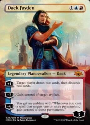 ダク・フェイデン/Dack Fayden Foil 英語 MTG 1x] Dack Fayden - Foil Slight Play, English Mythic Edition MTG
