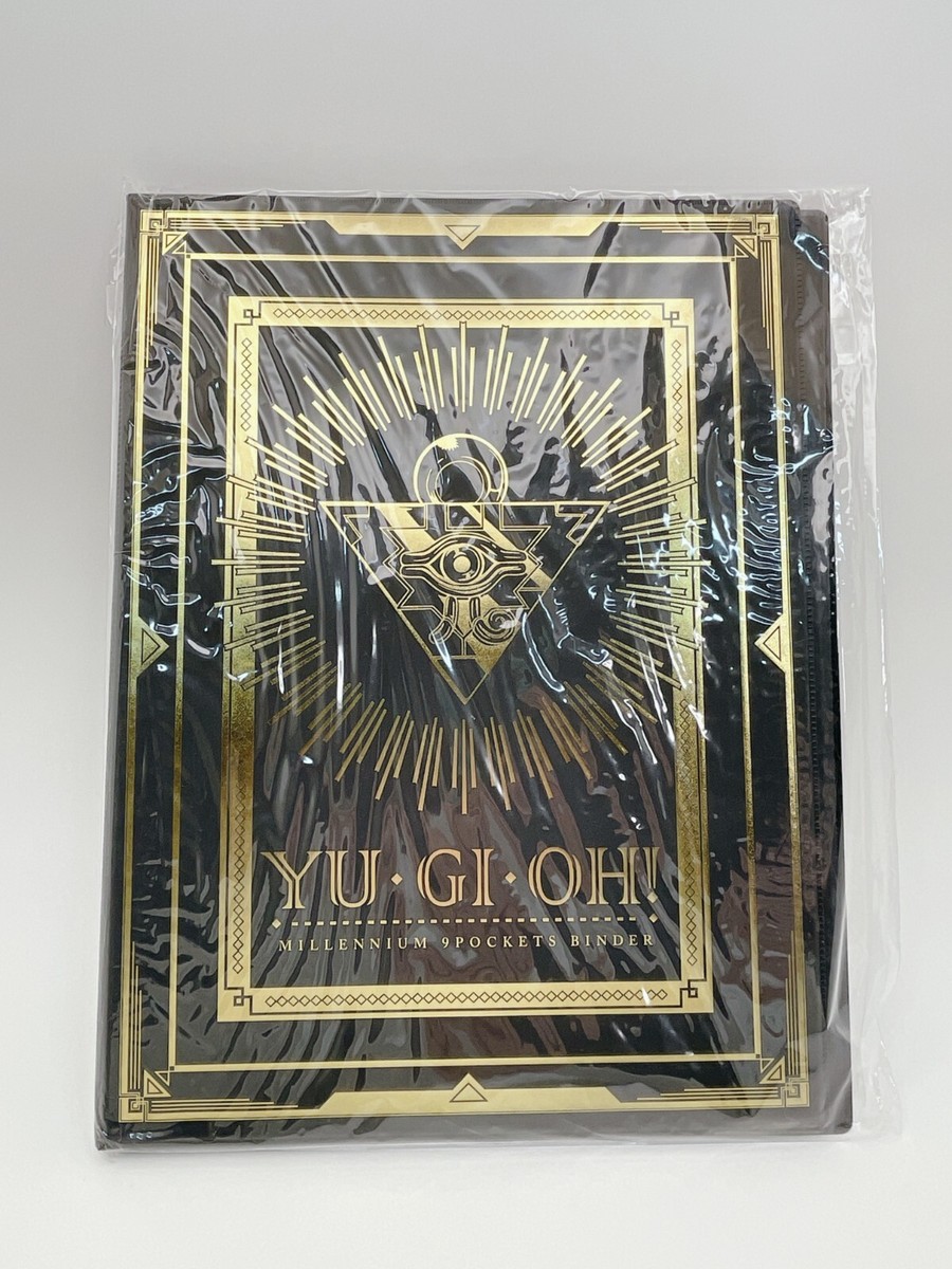 YuGiOh Binder Millennium 9 Pockets Jump Victory Carnival 2021 Gold