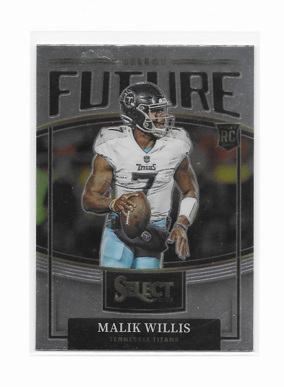 2022 Panini Select Football Malik Willis Select Future Rookie RC SF-2 Titans