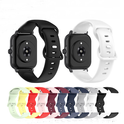 Für Amazfit GTS3/GTS2/GTS 2 MINI/BIP 3 /Bip U/BIP 1S Silikon Uhrenarmband