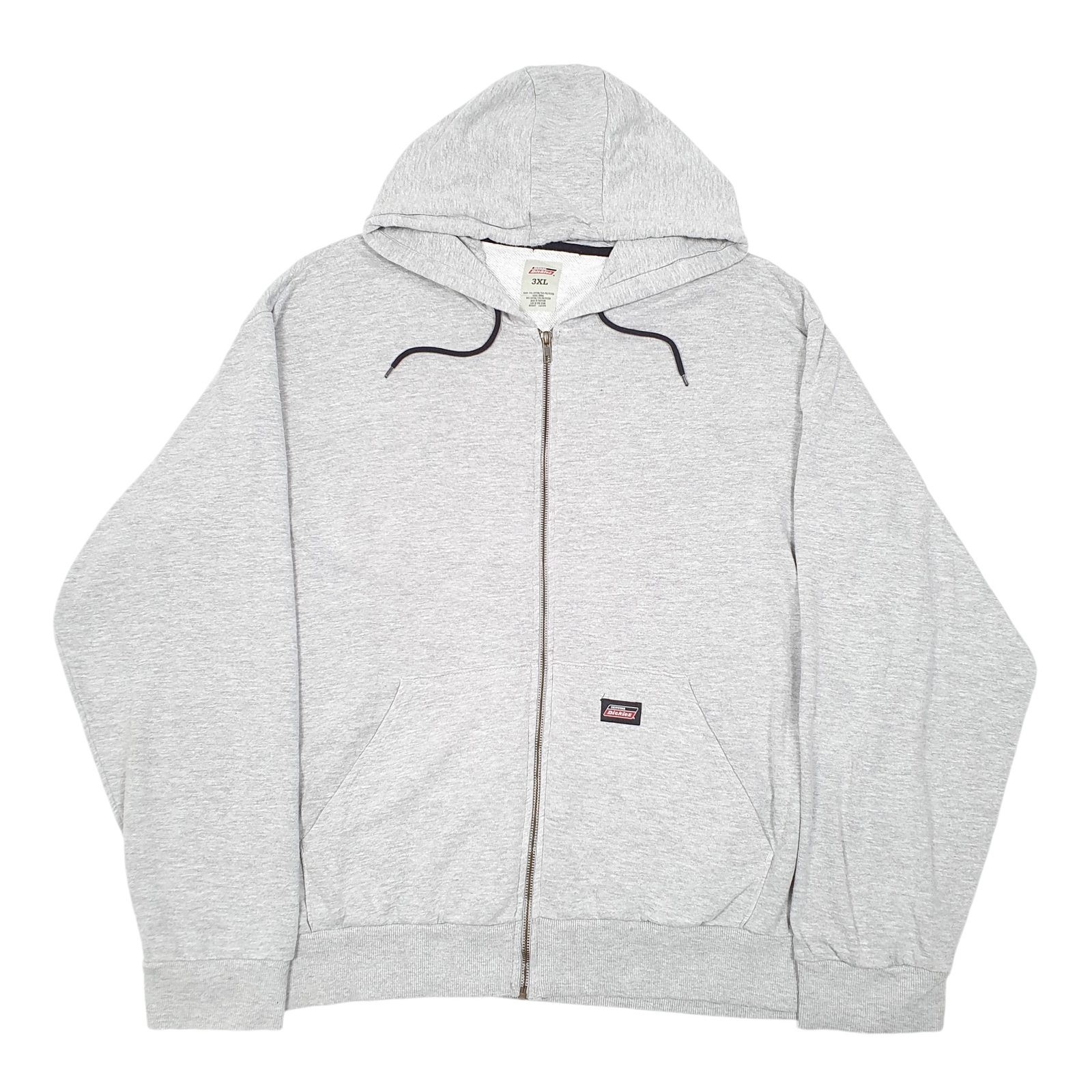 DICKIES Full Zip Hoodie Workwear Jumper Sweatshirt Mens XXXL