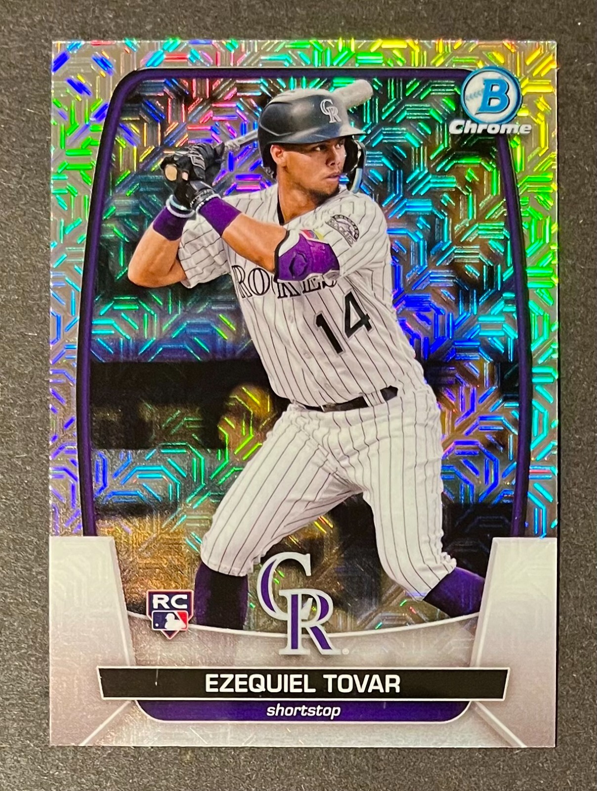 50% off! ⚾(pick) Colorado Rockies 2023 Bowman (base parallels sapphire) 🟣⚫