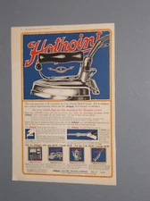 1917 HOTPOINT ELECTRIC IRON AD TWO RADICAL IMPROVEMENTS