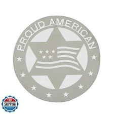 Cobra-Tek Emblem Badge Decal Sticker Proud American Laser Etched Stainless St