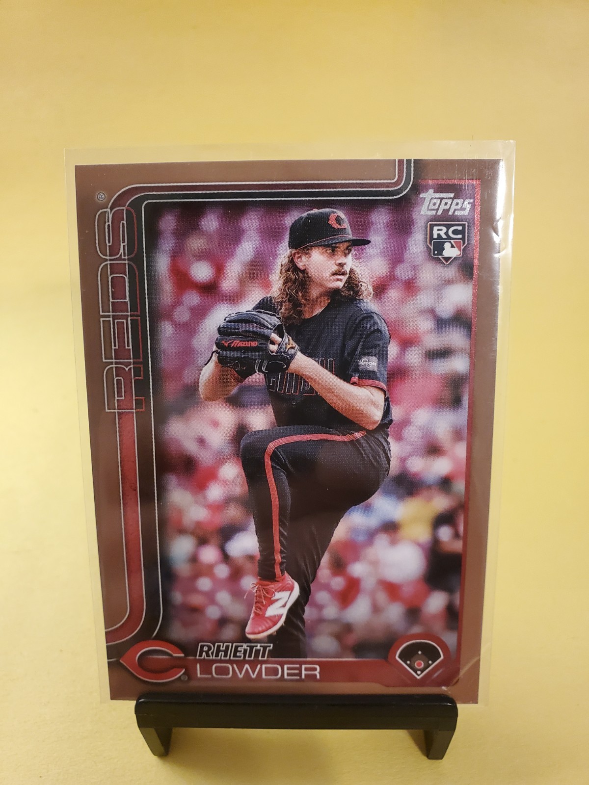 2025 Topps Series 1 - Rhett Lowder #205 Gold /2025 (RC)
