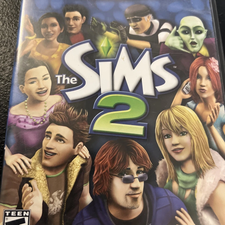 The Sims 2 (Sony PlayStation 2, 2005) Complete with Manual CIB Tested Video Game - Image 2 of 4