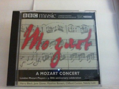 MOZART  '' A Mozart Concert '' London Mozart Players -Harry Blech Jane Glover a. o