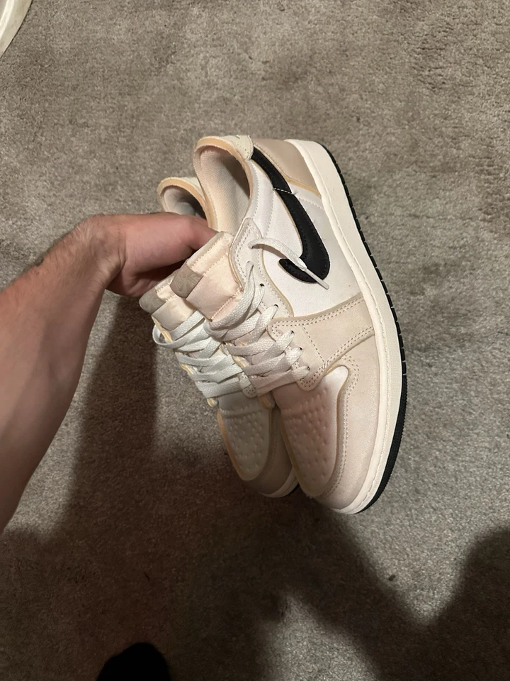 Zapatillas Air Jordan 1 Retro OG EX Low Coconut Milk Talla 10.5 Foto 3 de 4