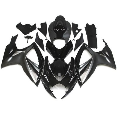 Fairing Kit for Suzuki GSXR600 GSXR750 2006 2007 K6 ABS Plastic Gloss Grey Black
