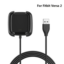 For-Fitbit Versa 2 USB Charger Charging Power Dock Cradle Smart Watch-USA