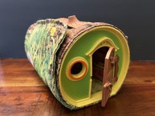 Vtg 1979 Fisher Price Woodsey Squirrel Family Log House 960 House Only