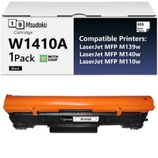 1PK W1410A 141A Toner Cartridge Compatible for HP Laserjet M110w MFP M139w M140w