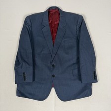 Holland & Sherry Blazer Jacket Saville Row 100% Wool Mens 44” Short Length 26”