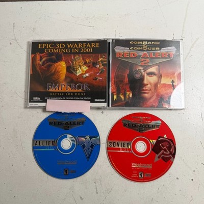 Command & Conquer: Red Alert 2 (PC, 1996) Electronic Arts Video Game Cartridge